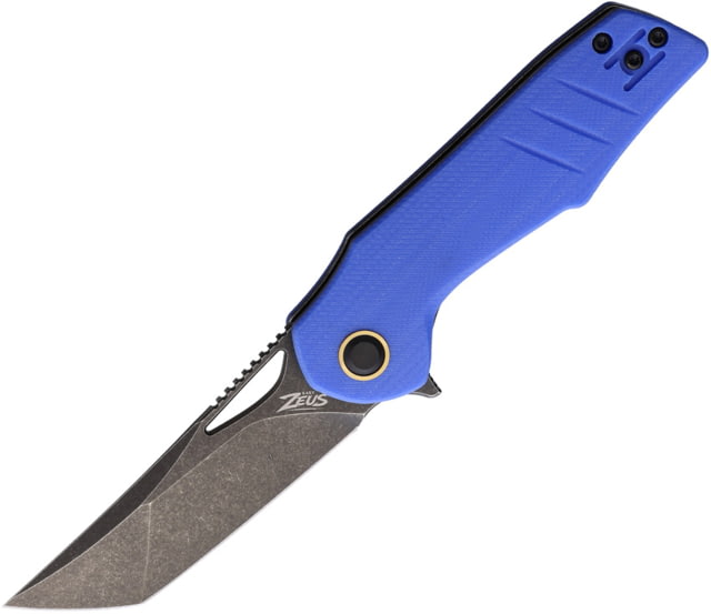 Grissom Knife & Tool Baby Zeus Linerlock Blue GKTBZBLGDS - Grissom Knife & Tool
