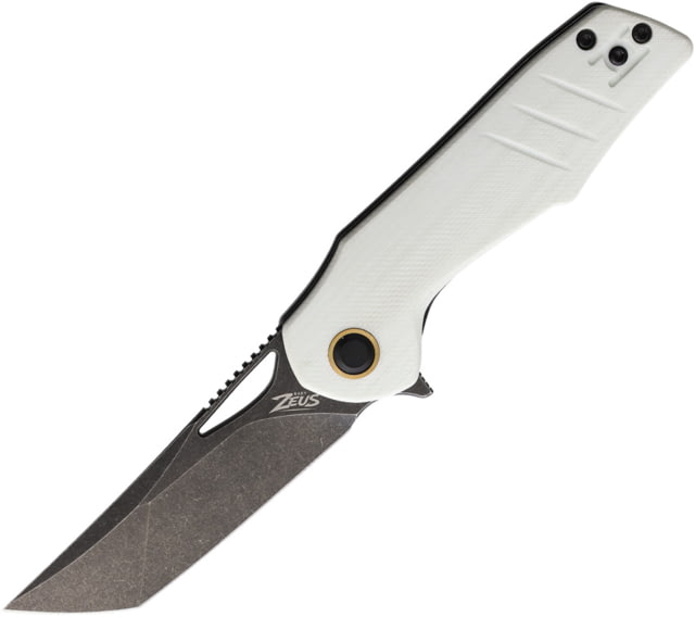 Grissom Knife & Tool Baby Zeus Linerlock White GKTBZWGDS - Grissom Knife & Tool