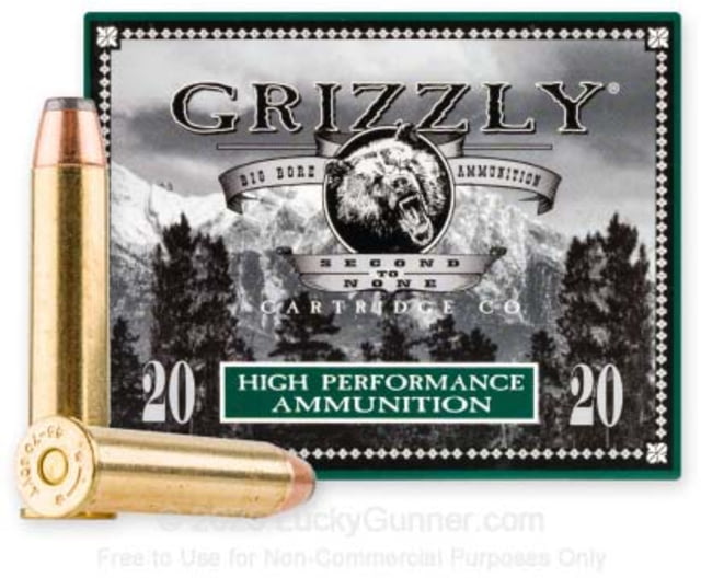 zzly Cartridge 45-70 GoveRNment 300 Grain Jacketed Hollow Point Pistol 20 Rounds Ammo