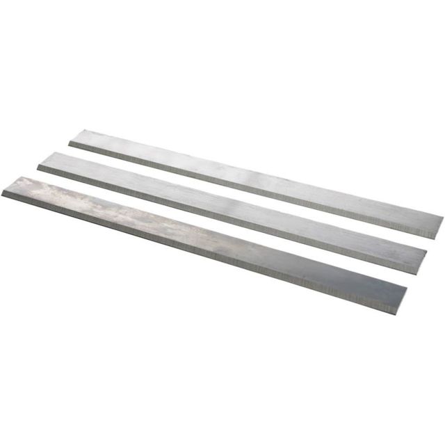 Grizzly Industrial 12in. x 1in. x 1/8in. HSS Jointer Knives Set of 3 - Grizzly Industrial