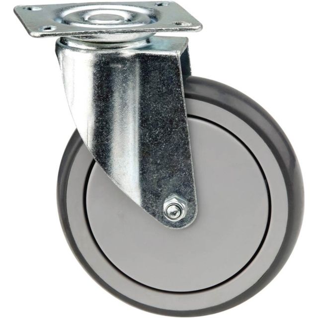 Grizzly Industrial 6in. Flat Top Swivel Caster