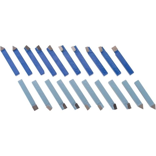 Grizzly Industrial Carbide-Tipped Tool Bit Sets - 1/2in. 20 pc.