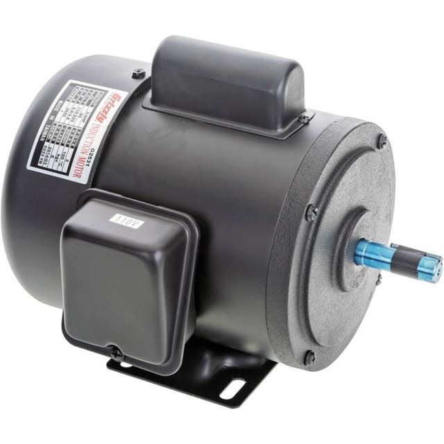 Grizzly Industrial Heavy-Duty Motor 3/4 HP Single-Phase 3450 RPM TEFC 110V/220V
