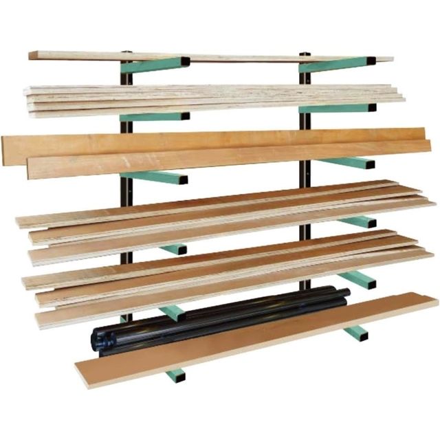 Grizzly Industrial Lumber Rack 6-Shelf System, T27630