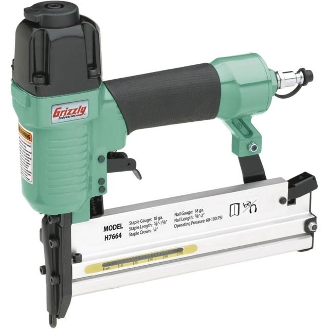 Grizzly Industrial Nailer Stapler Kit