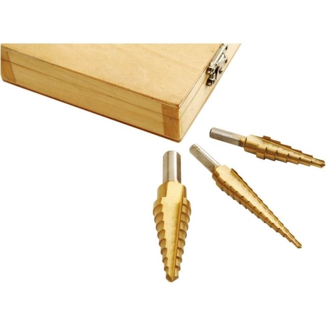 Grizzly Industrial Step Drill 3 pc. Set