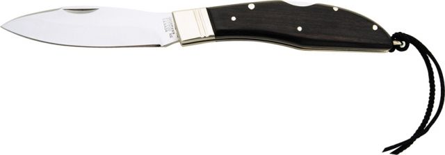 Grohmann DH Russell Lockback Folding KnifeElliptical Skinning Blade Rosewood Handle GR300 - Grohmann