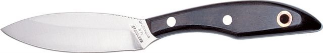 Grohmann Original Design Fixed Blade Knife 4in Elliptical Blade Rosewood Handle GR1 - Grohmann
