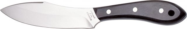 Grohmann Survival Knife Fixed Blade Knife 5.5in Wide Elliptical Blade Rosewood Handle GR4 - Grohmann