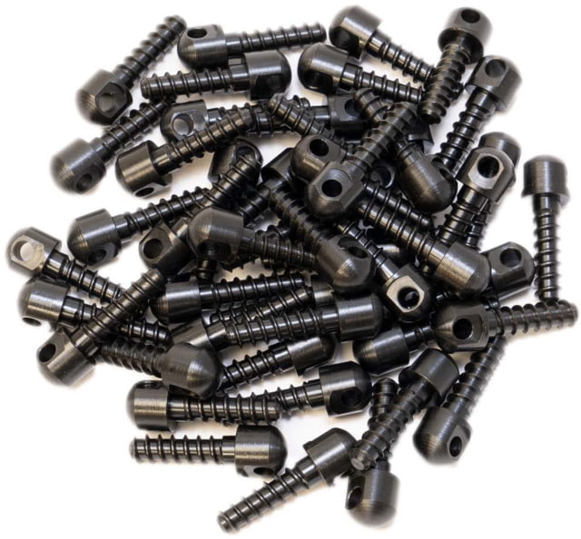 GrovTec US 48 Pack- 3/4in Wood Screw Black