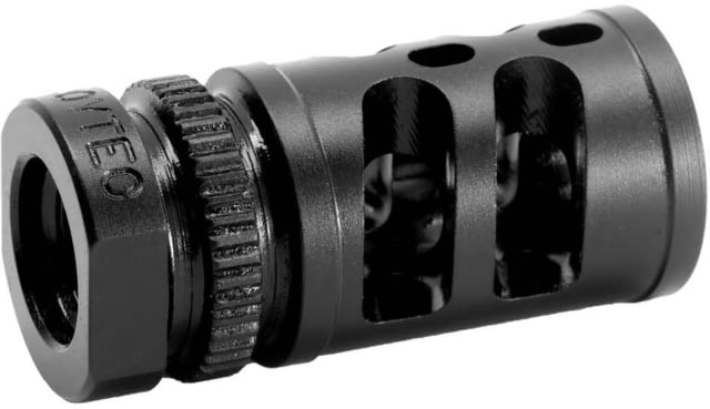 GrovTec US G-COMP Compensator 9mm 1/2X36 Thread Pitch Nitride Finish Black