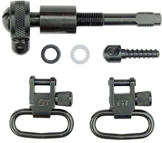 GrovTec US Remington Rifle Locking Swivel Set Remington 742 BDL Black