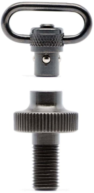 GrovTec US Shotgun Mag Caps w/Push Button Swivel Mossberg 500/12ga Black