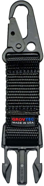 GrovTec US Snap Hook Buckle Accessory Black
