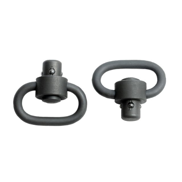 GrovTec US Heavy Duty Push Button Swivels Black 1in - Grovtec Us