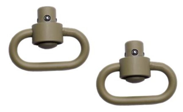 GrovTec US Heavy Duty Push Button Swivels Desert Sand 1in