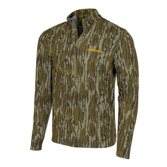Muddy Gsm Muddy TR Lightweight Quarter Zip Long Sleeve Shirt Mossy Oak Bottomland 3XL - $43.99 at Optics Planet