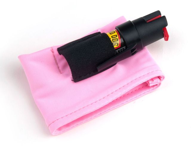 Guard Dog Security InstaFire Pepper Spray Hand Sleeve w/ 0.5 oz Pepper Spray Pink Sleeve Activewear