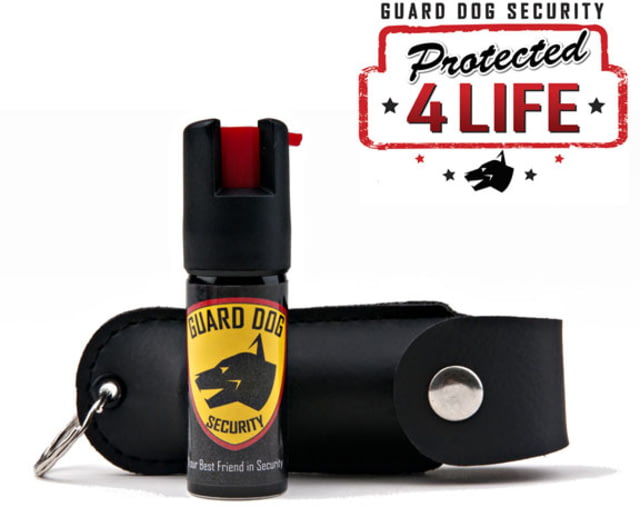Guard Dog Security 1/2oz 18percent OC Pepper Spray - Black - Guard Dog Security