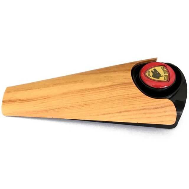 Guard Dog Security Door Stop Alarm Wood/Black