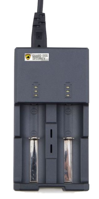 Guard Dog Security Dual Smart Battery Charger With USB Input Black