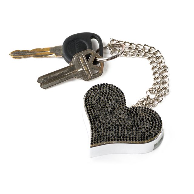 Guard Dog Security HeartBeat Keychain Alarm Black