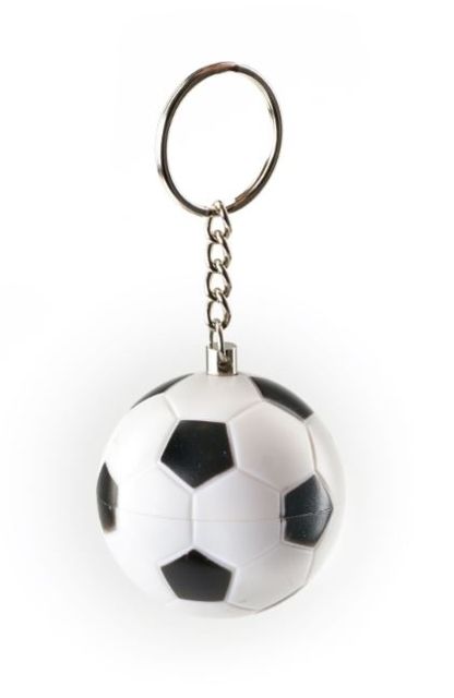 Guard Dog Security Sport Ball Keychain Alarm Soccerball Multicolored