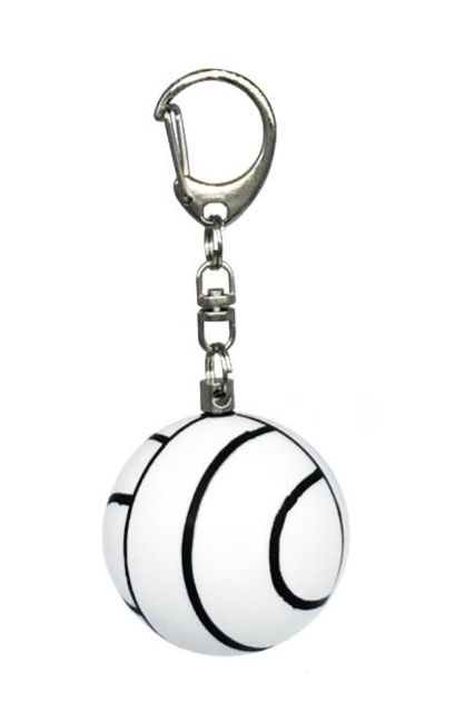 Guard Dog Security Sport Ball Keychain Alarm Volleyball Multicolored