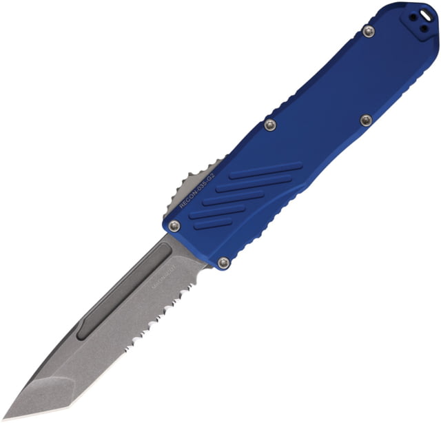 Guardian Tactical Auto Recon 035 G2 OTF Blue Tan GT - Guardian Tactical
