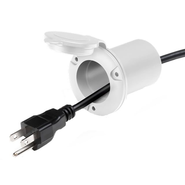 Guest AC Universal Plug Holder - White One Size