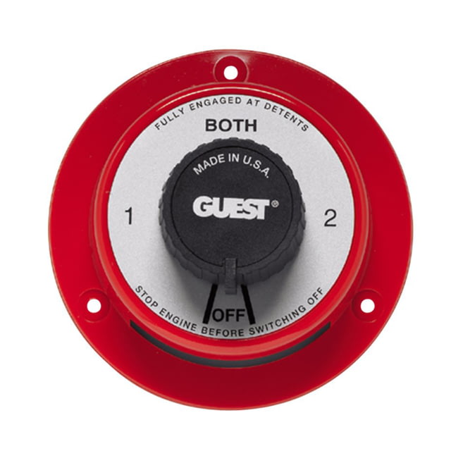 Guest  Cruiser Series Battery Selector Switch w/o AFD One Size