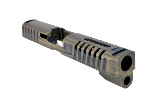 Gun Cuts Annihilator for Sig Sauer P320 Full Size/ M17 No Optic Cut Battleworn Gold - Gun Cuts