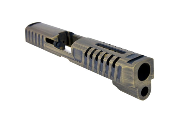 Gun Cuts Annihilator for Sig Sauer P320 Full Size/M17 Optic Cut Battleworn Gold - Gun Cuts