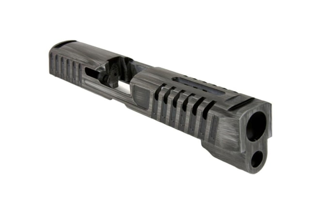 Gun Cuts Annihilator for Sig Sauer P320 Full Size/M17 Optic Cut Battleworn Silver - Gun Cuts