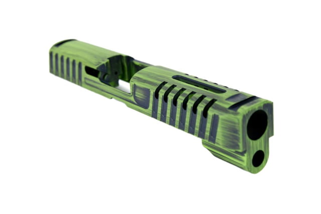 Gun Cuts Annihilator for Sig Sauer P320 Full Size/M17 Optic Cut Battleworn Zombie Green - Gun Cuts