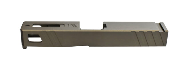 Gun Cuts Apprentice Slide for Glock 19 No Optic Cut Midnight Bronze - Gun Cuts