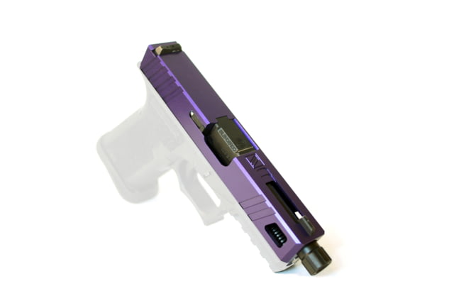 Gun Cuts Apprentice Slide for Glock 19 No Optic Cut Royal Purple - Gun Cuts