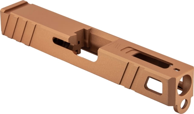 Gun Cuts Apprentice Slide for Glock 19 No Optic Cut Copper - Gun Cuts