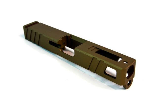 Gun Cuts Apprentice Slide for Glock 19 Optic Cut Burnt Bronze - Gun Cuts