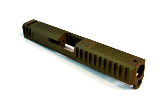 Gun Cuts Bulldog Slide for Glock 17 No Optic Cut Burnt Bronze - Gun Cuts