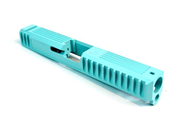 Gun Cuts Bulldog Slide for Glock 17 No Optic Cut Robbins Egg Blue - Gun Cuts