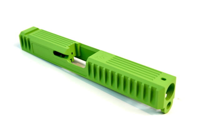 Gun Cuts Bulldog Slide for Glock 17 No Optic Cut Zombie Green - Gun Cuts