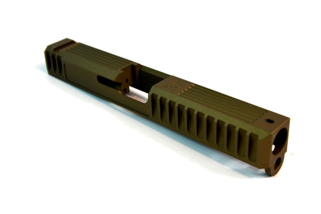 Gun Cuts Bulldog Slide for Glock 17 Optic Cut Burnt Bronze - Gun Cuts