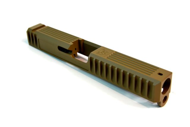 Gun Cuts Bulldog Slide for Glock 17 Optic Cut Coyote Tan - Gun Cuts