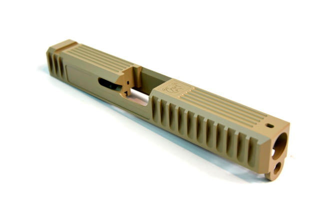 Gun Cuts Bulldog Slide for Glock 17 Optic Cut Desert Sand - Gun Cuts