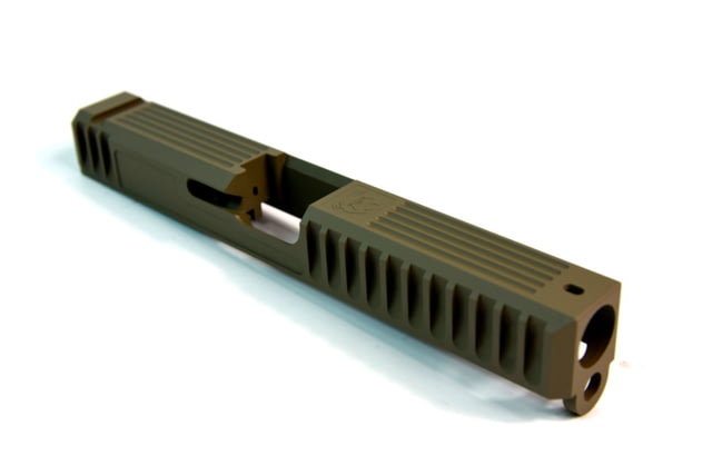 Gun Cuts Bulldog Slide for Glock 17 Optic Cut Flat Dark Earth