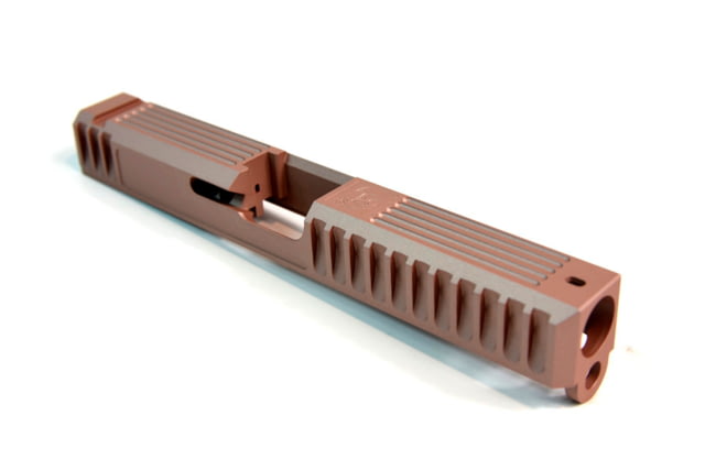 Gun Cuts Bulldog Slide for Glock 17 Optic Cut Rose Gold - Gun Cuts