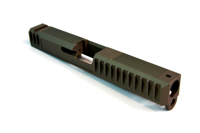 Gun Cuts Bulldog Slide for Glock 17 Optic Cut Smoked Bronze - Gun Cuts