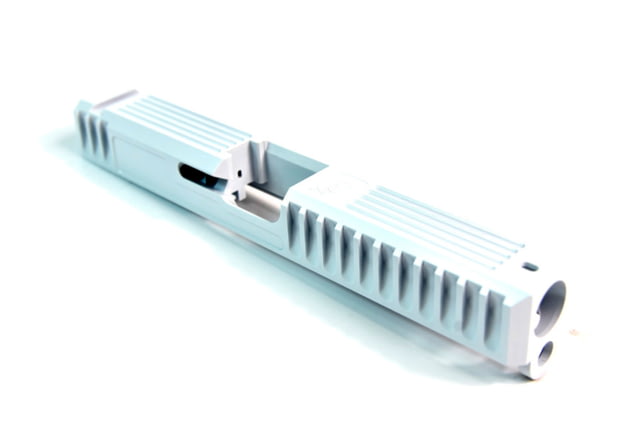 Gun Cuts Bulldog Slide for Glock 17 Optic Cut Stormtooper White - Gun Cuts
