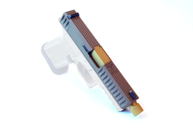 Gun Cuts Bulldog Slide for Glock 19 No Optic Cut Flat Dark Earth - Gun Cuts